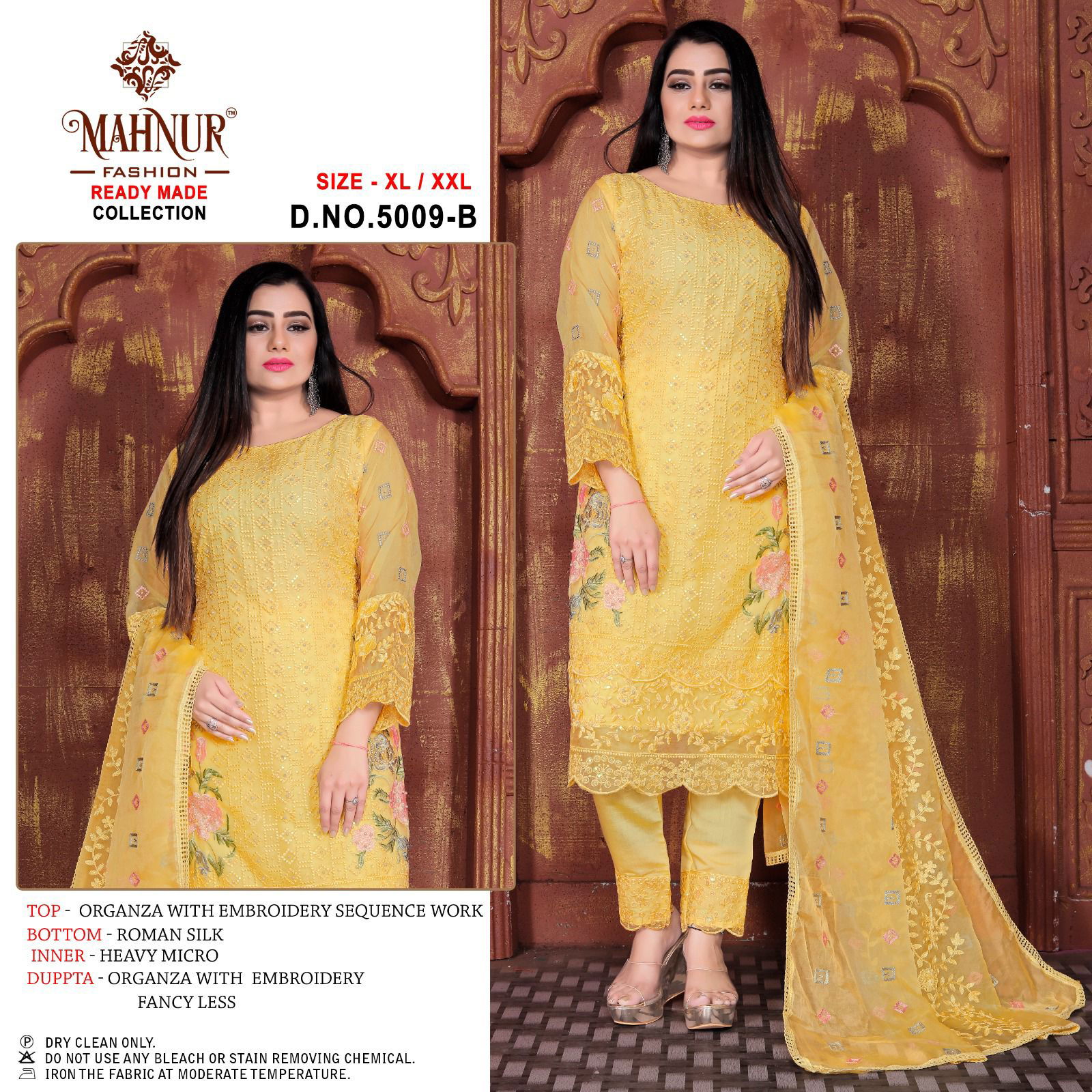 Mahnur 5009 Pakistani Readymade Catalog
